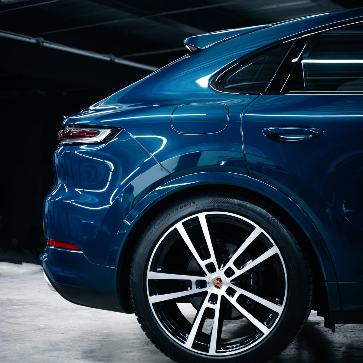 Миниатюра Антигравийная оклейка Porsche Cayenne