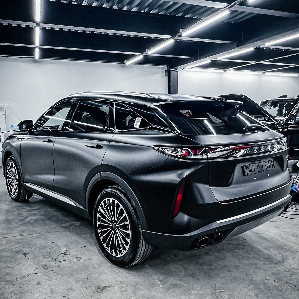 Миниатюра Антигравийная оклейка в матовый полиуретан Exeed RX