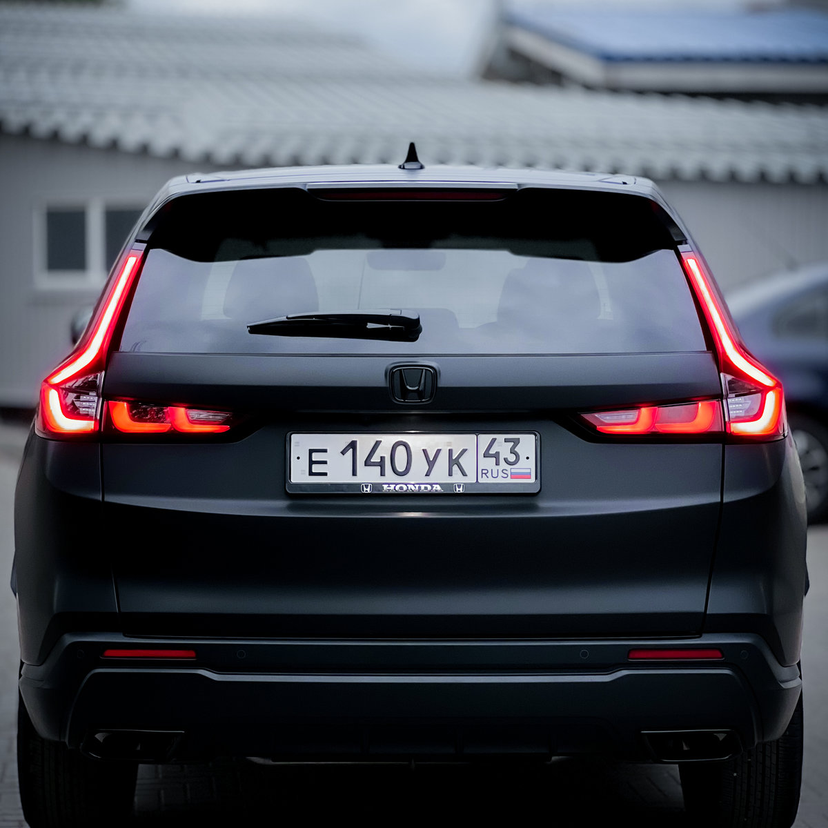 Миниатюра Антигравийная оклейка Honda CR-V в матовый полиуретан 