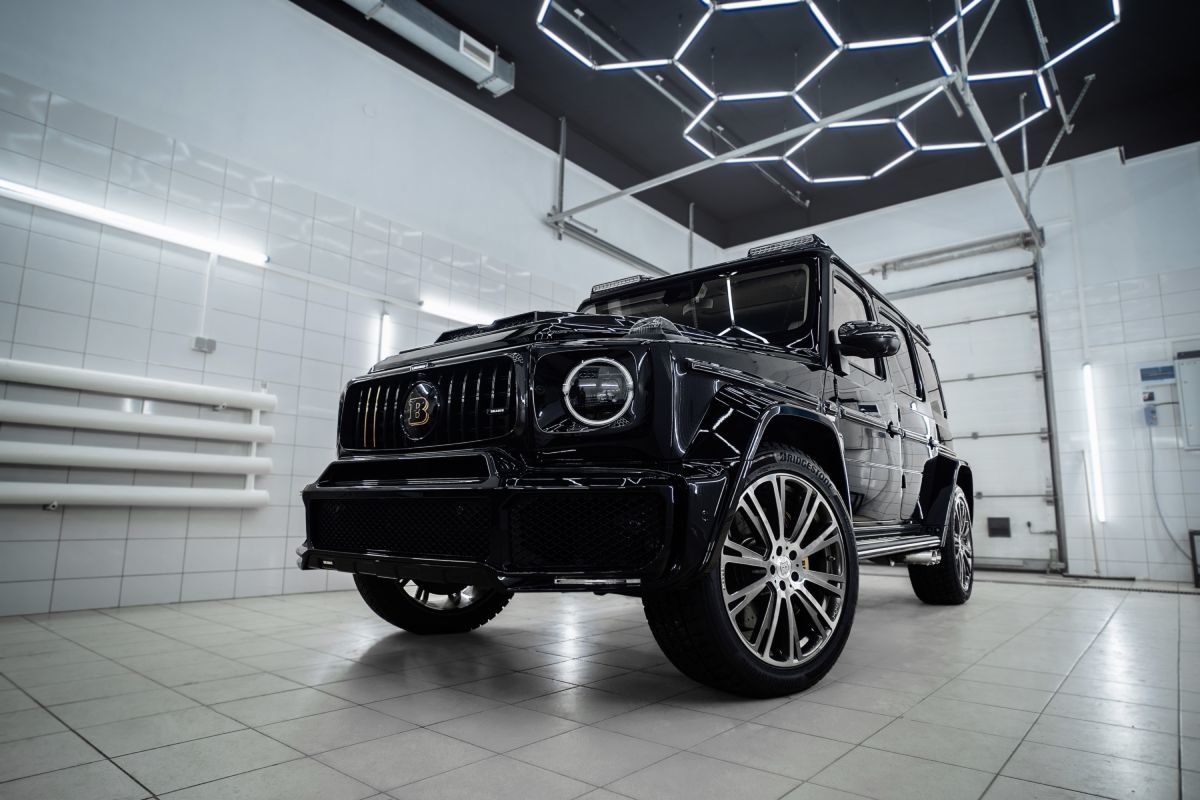 Миниатюра Комплексная полировка с нанесением керамики Mercedes Benz G 63