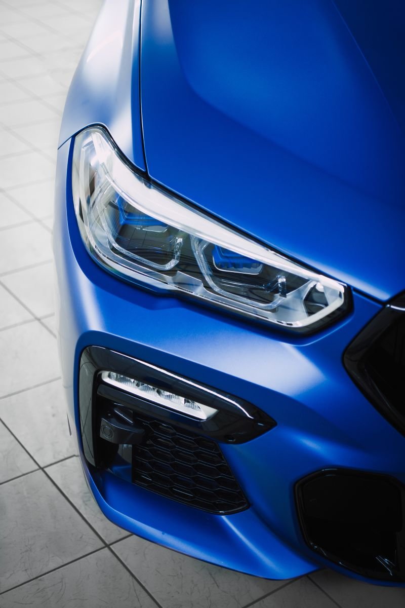Миниатюра Оклейка в матовый полиуретан BMW X6