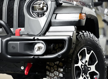 Миниатюра Антигравийная оклейка ​Jeep Rubicon полиуретановой пленкой 