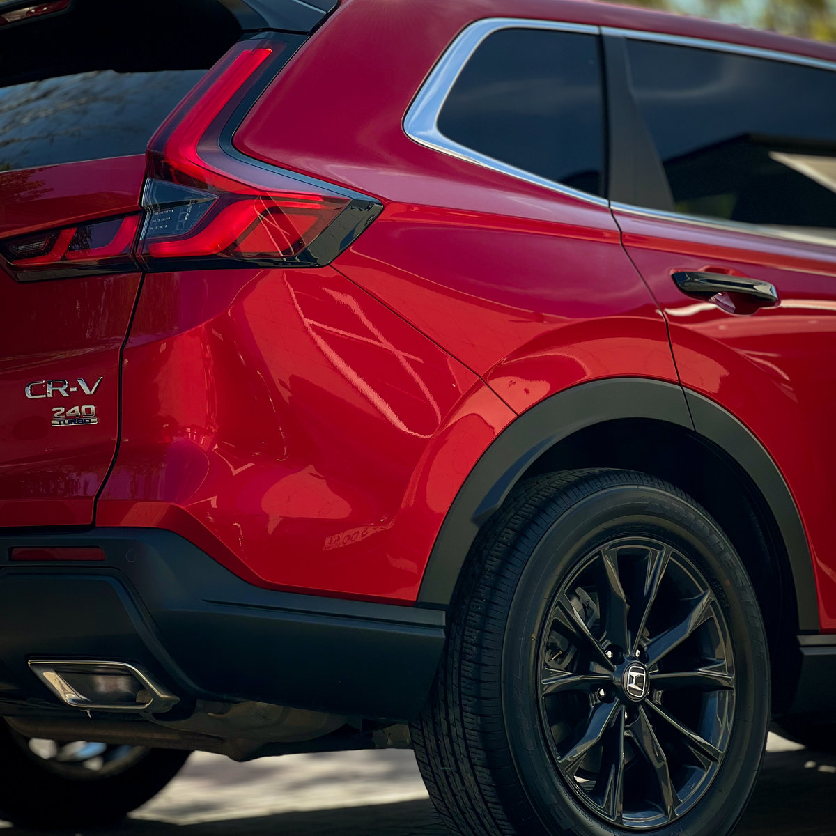 Миниатюра Антигравийная оклейка в цветной полиуретан Honda CR-V