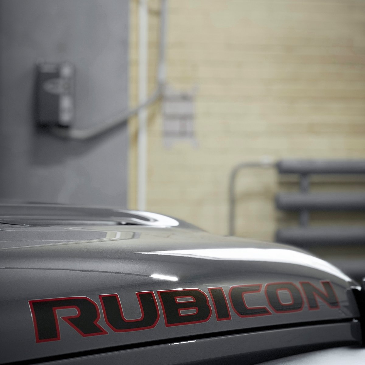 Миниатюра Антигравийная оклейка ​Jeep Rubicon полиуретановой пленкой 