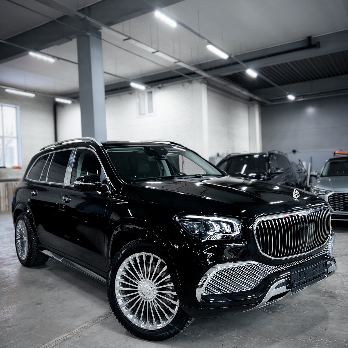 Миниатюра Антигравийная оклейка MB GLS глянцевой полиуретановой пленкой