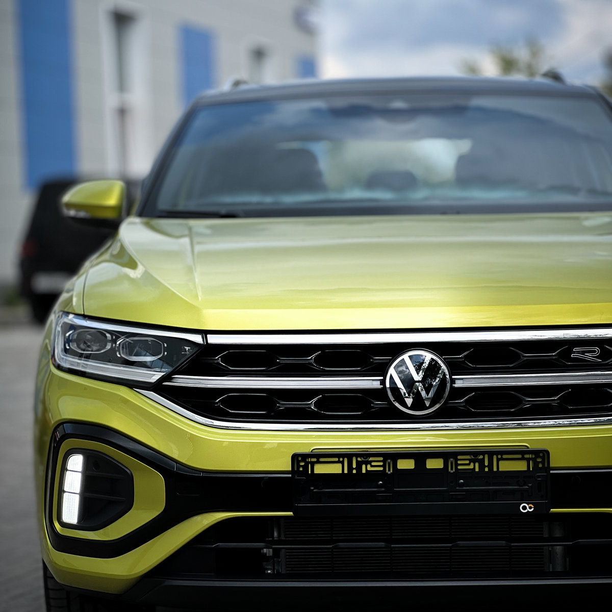 Миниатюра Антигравийная оклейка VW T-roc полиуретановой пленкой