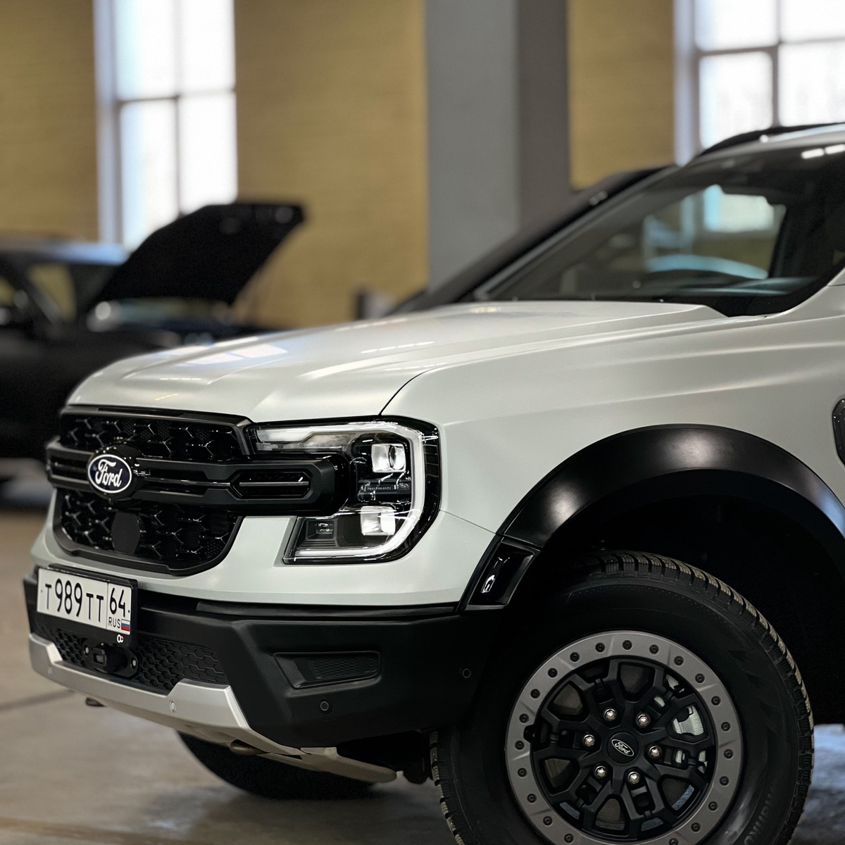 Миниатюра Антигравийная оклейка в матовый полиуретан Ford Ranger