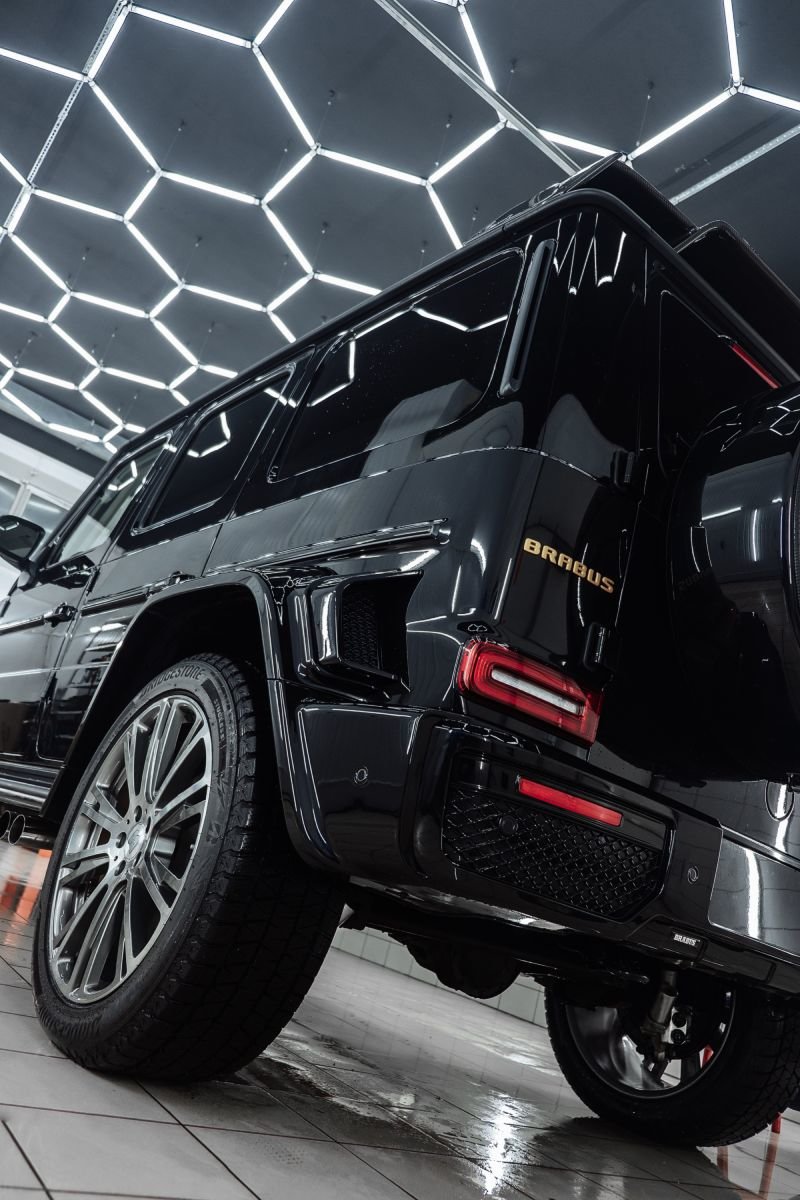 Миниатюра Комплексная полировка с нанесением керамики Mercedes Benz G 63