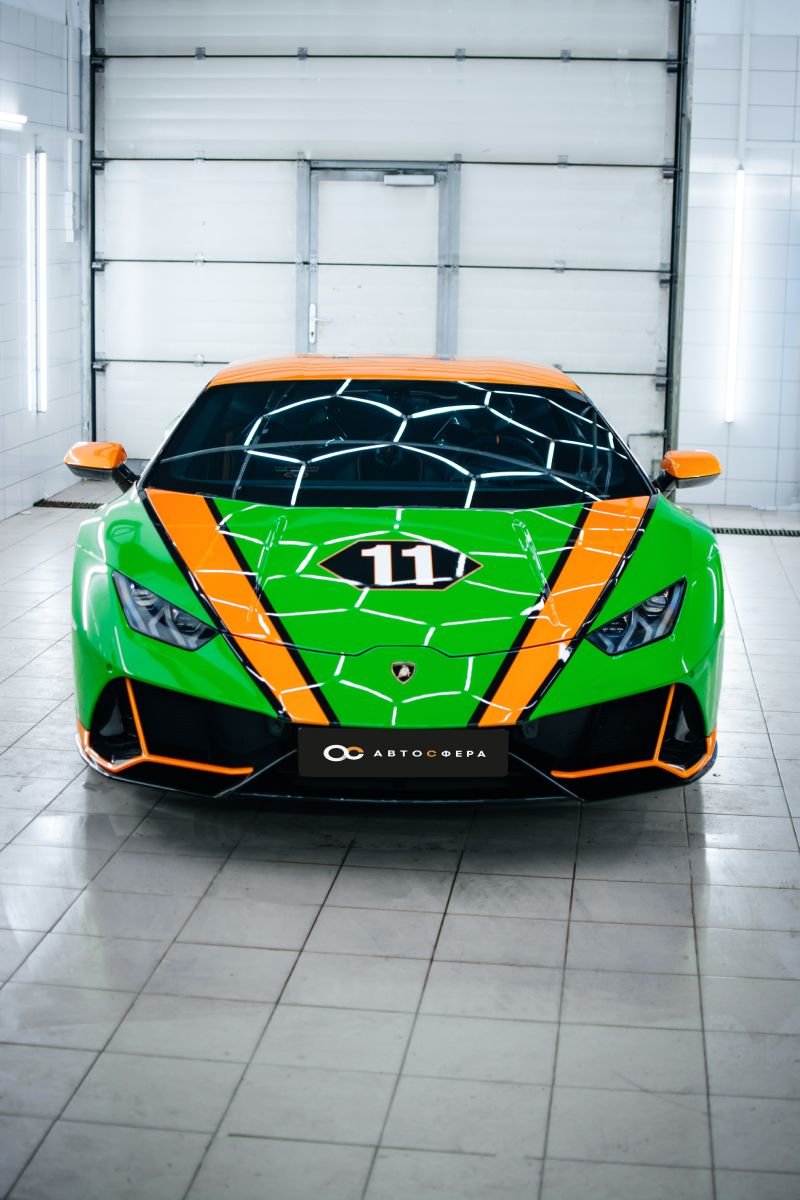 Миниатюра Оклейка кузова Lamborgini Uracan GT Evo celebration