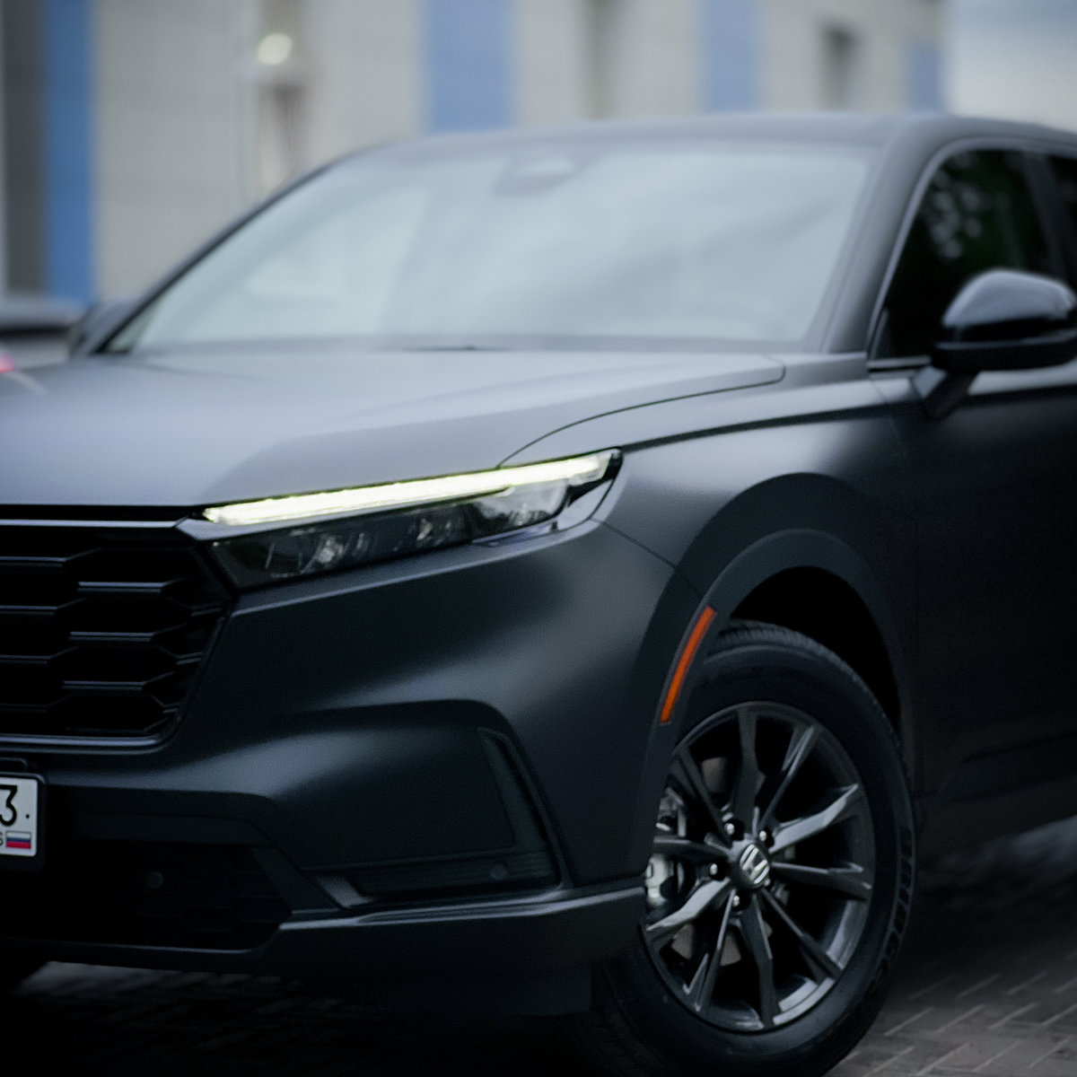 Миниатюра Антигравийная оклейка Honda CR-V в матовый полиуретан 
