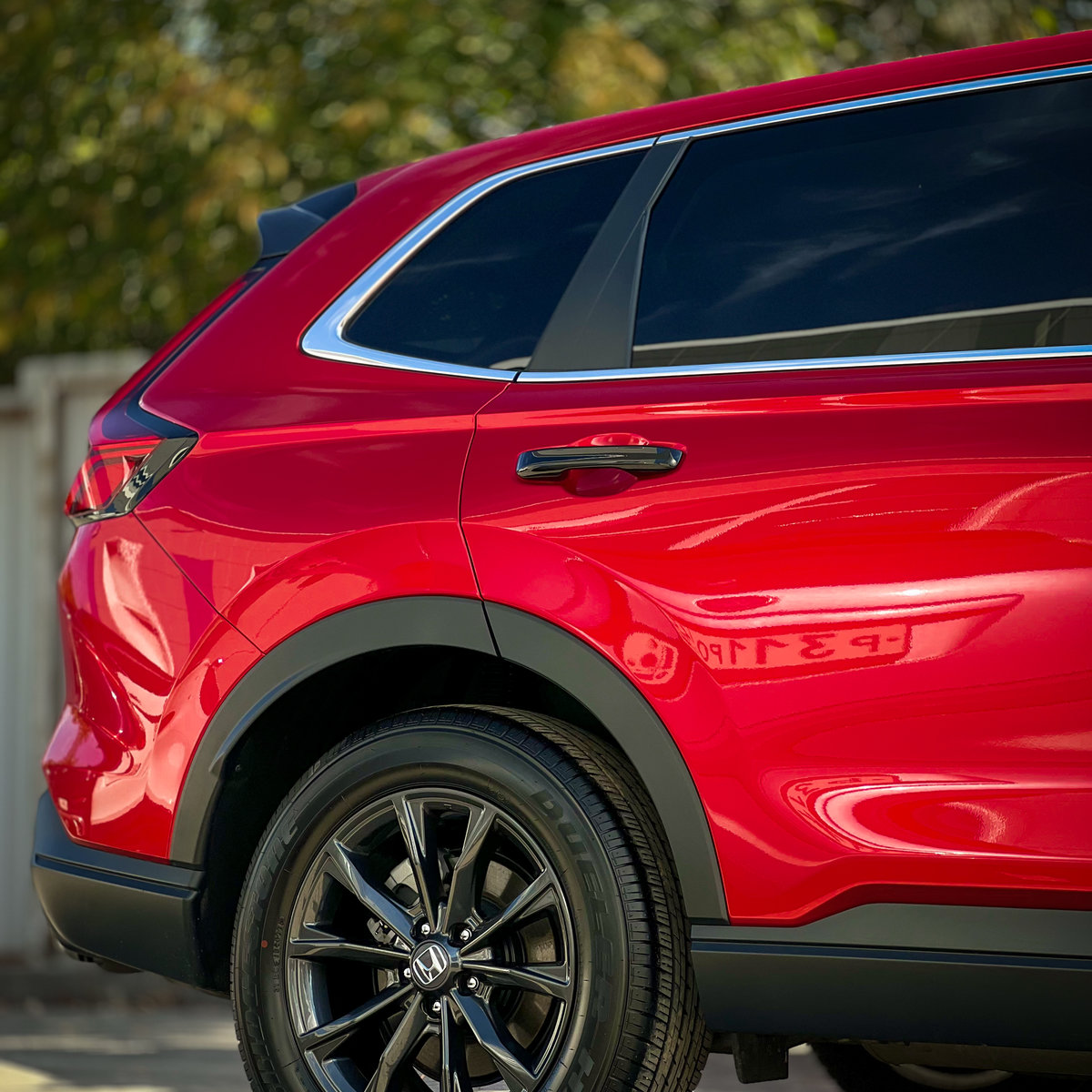 Миниатюра Антигравийная оклейка в цветной полиуретан Honda CR-V