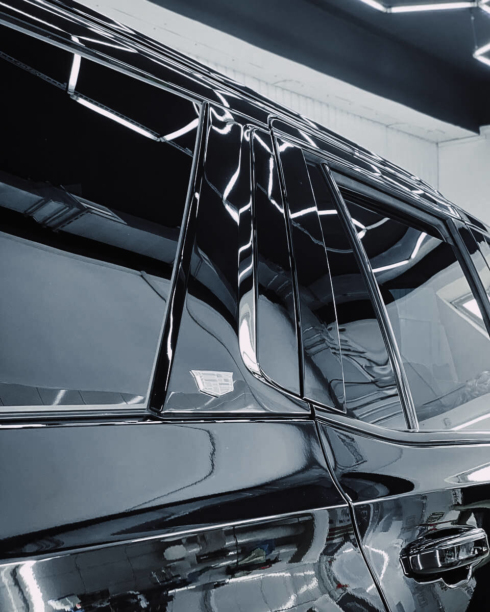 Миниатюра Комплексная полировка с нанесением керамики Cadillac Escalade