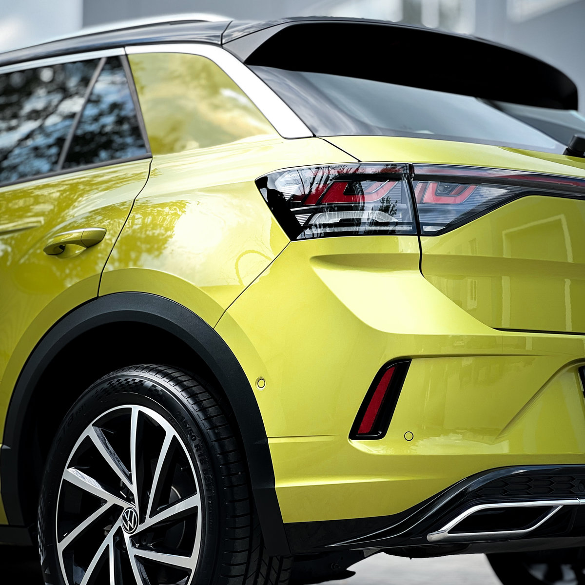 Миниатюра Антигравийная оклейка VW T-roc полиуретановой пленкой