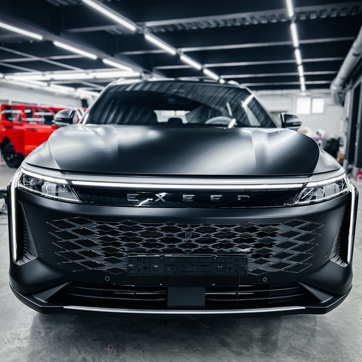 Миниатюра Антигравийная оклейка в матовый полиуретан Exeed RX