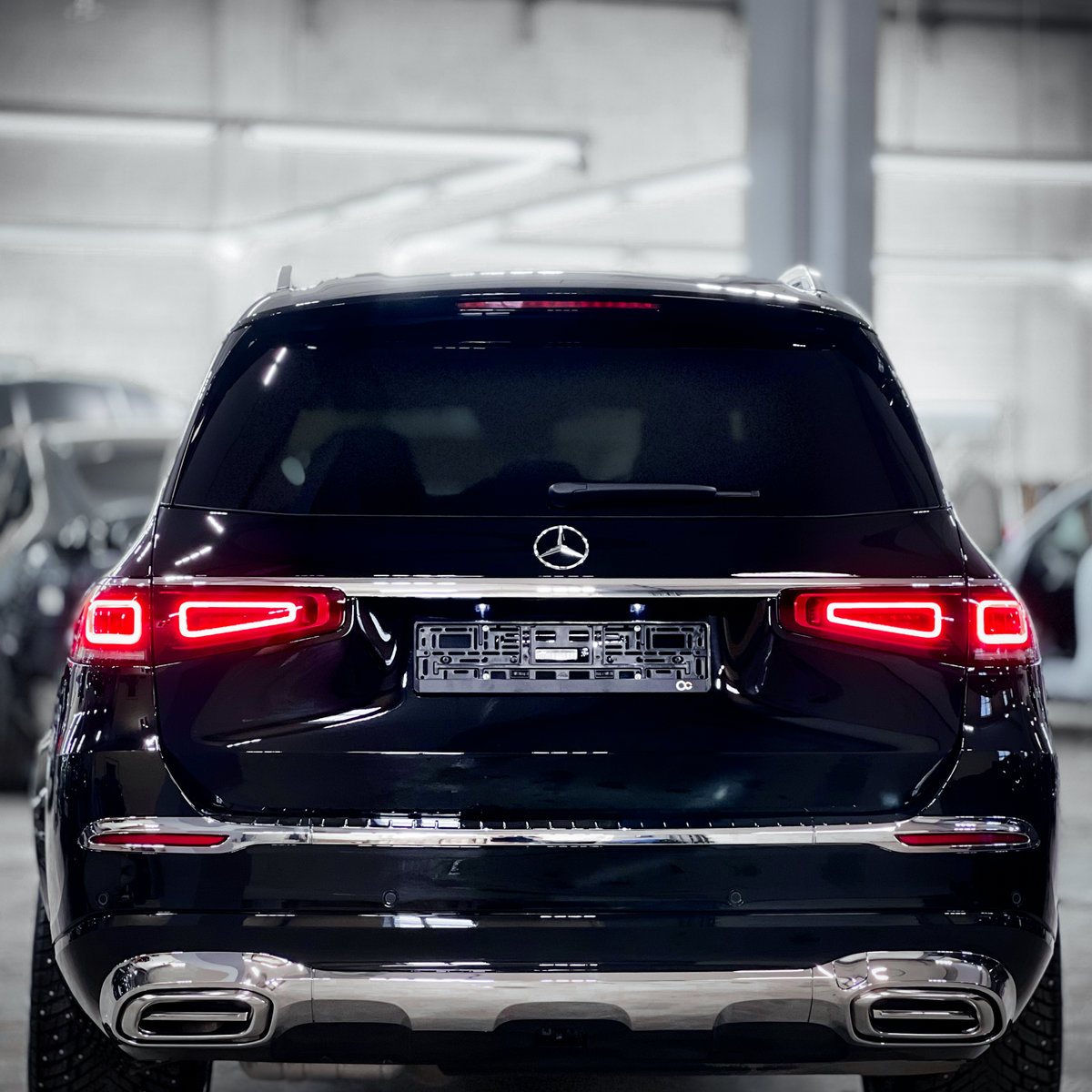 Миниатюра Антигравийная оклейка MB GLS глянцевой полиуретановой пленкой