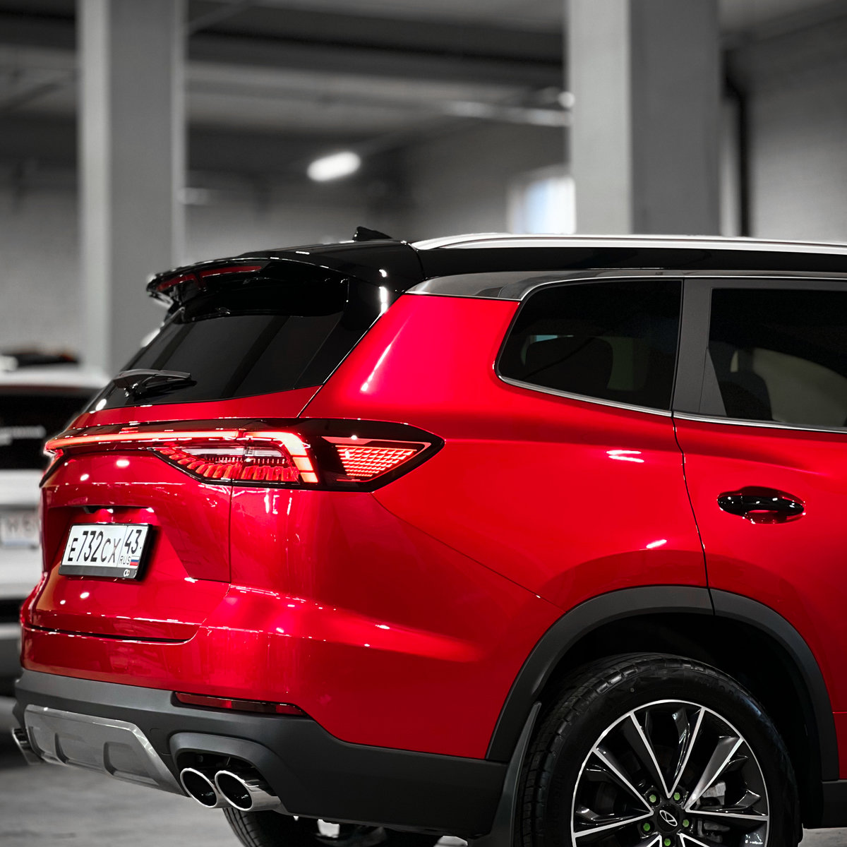 Миниатюра Антигравийная оклейка Chery Tiggo 8 Pro max цветной полиуретановой пленкой
