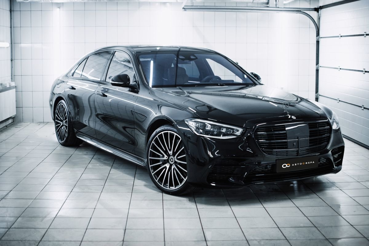 Миниатюра Оклейка кузова Mercedes Benz S-class