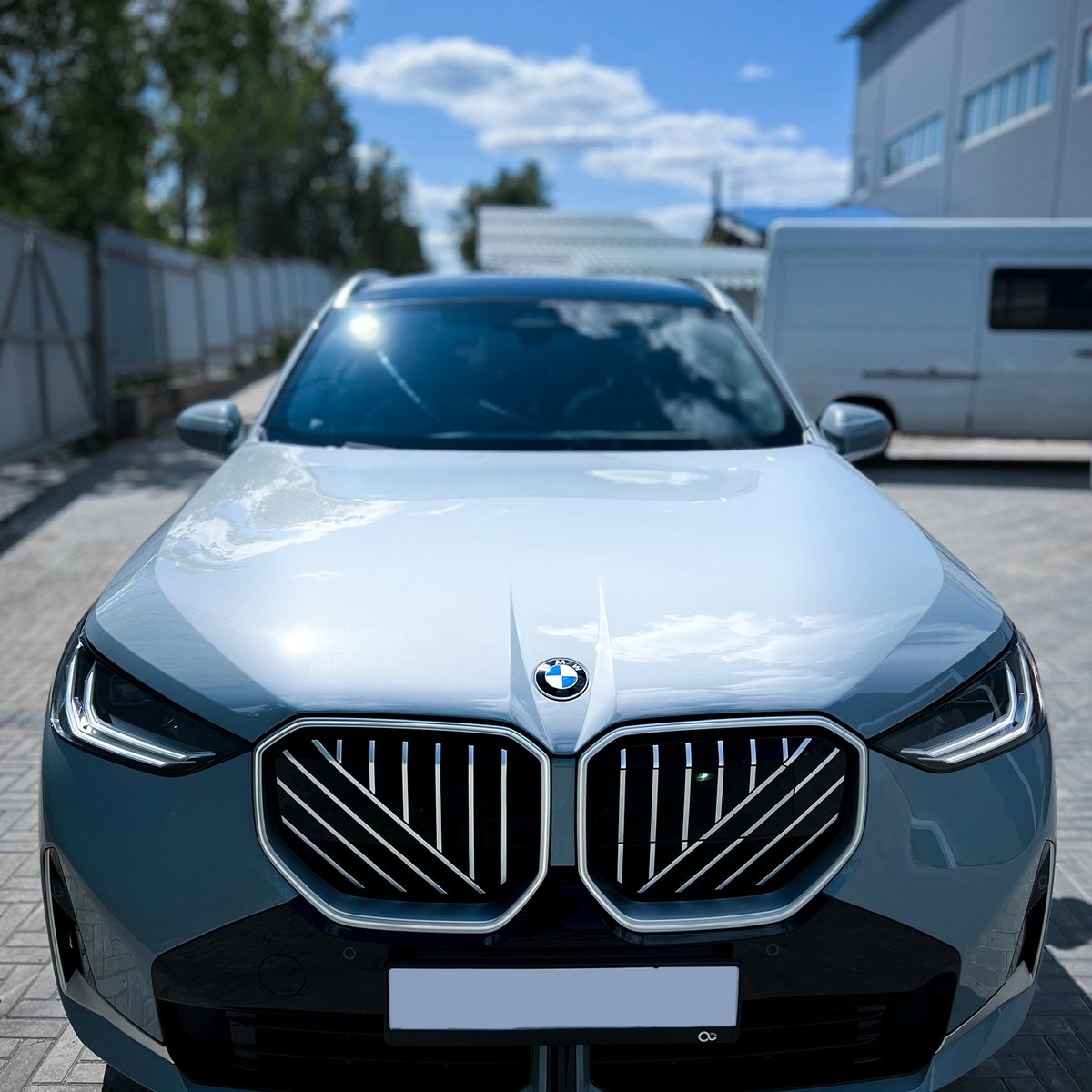 Миниатюра Антигравийная оклейка ​BMW X3 полиуретановой пленкой
