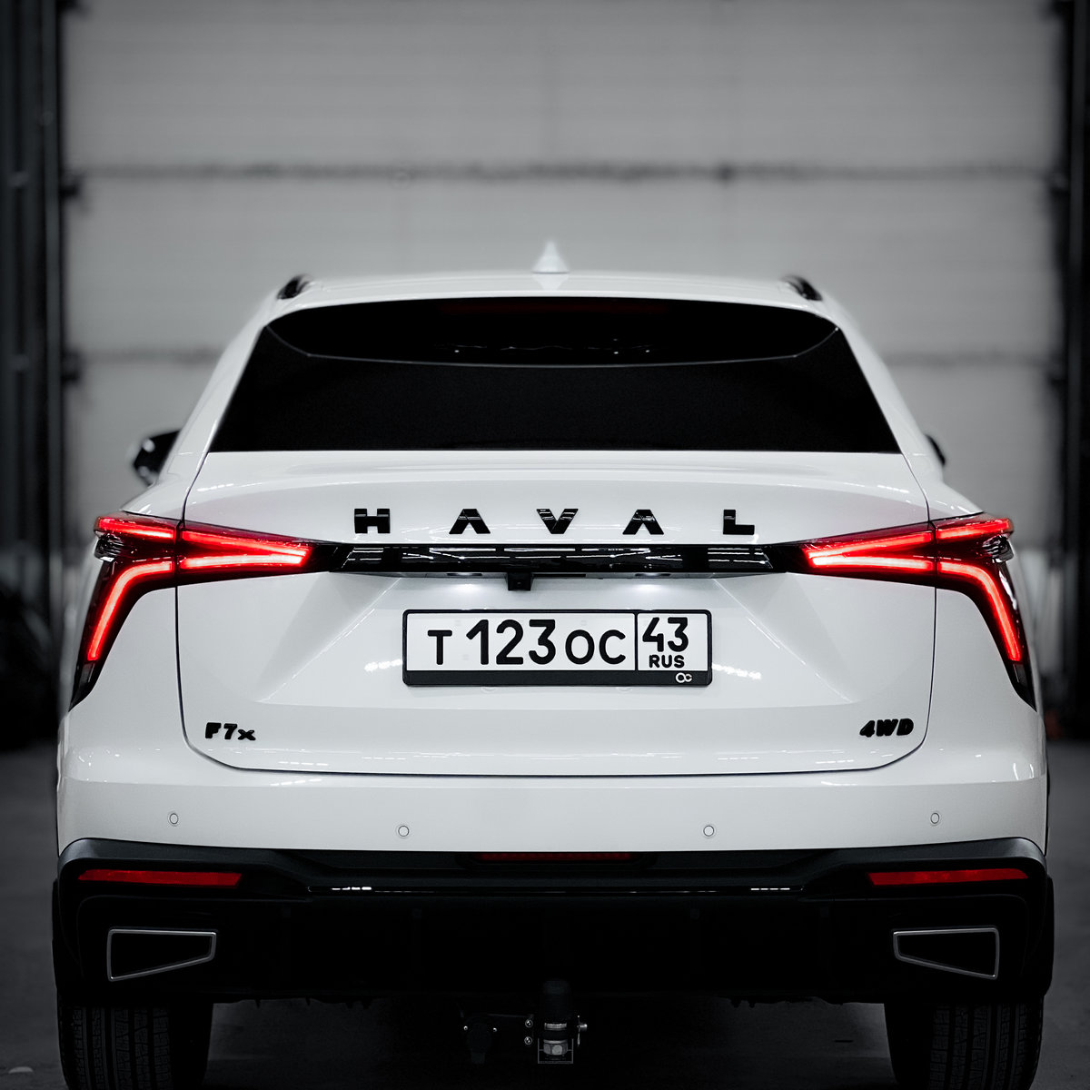 Миниатюра Антигравийная оклейка Haval F7x полиуретановой пленкой