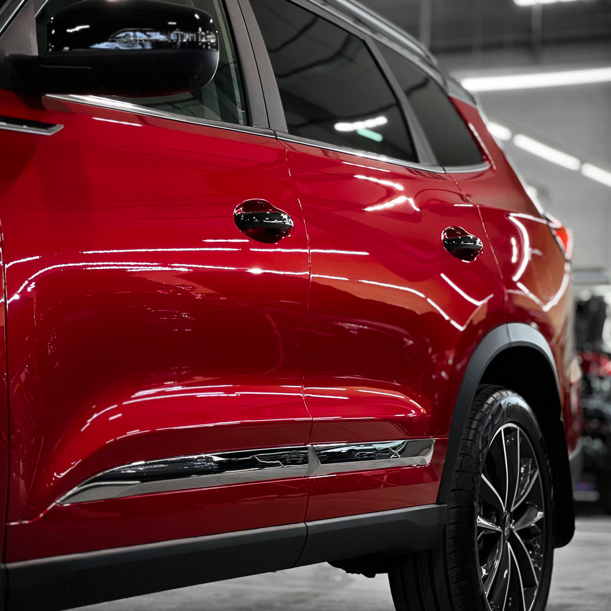 Миниатюра Антигравийная оклейка Chery Tiggo 8 Pro max цветной полиуретановой пленкой