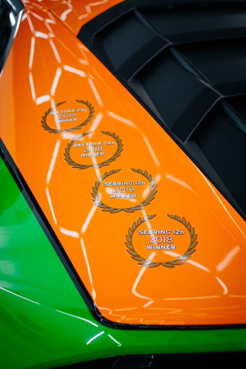 Миниатюра Оклейка кузова Lamborgini Uracan GT Evo celebration