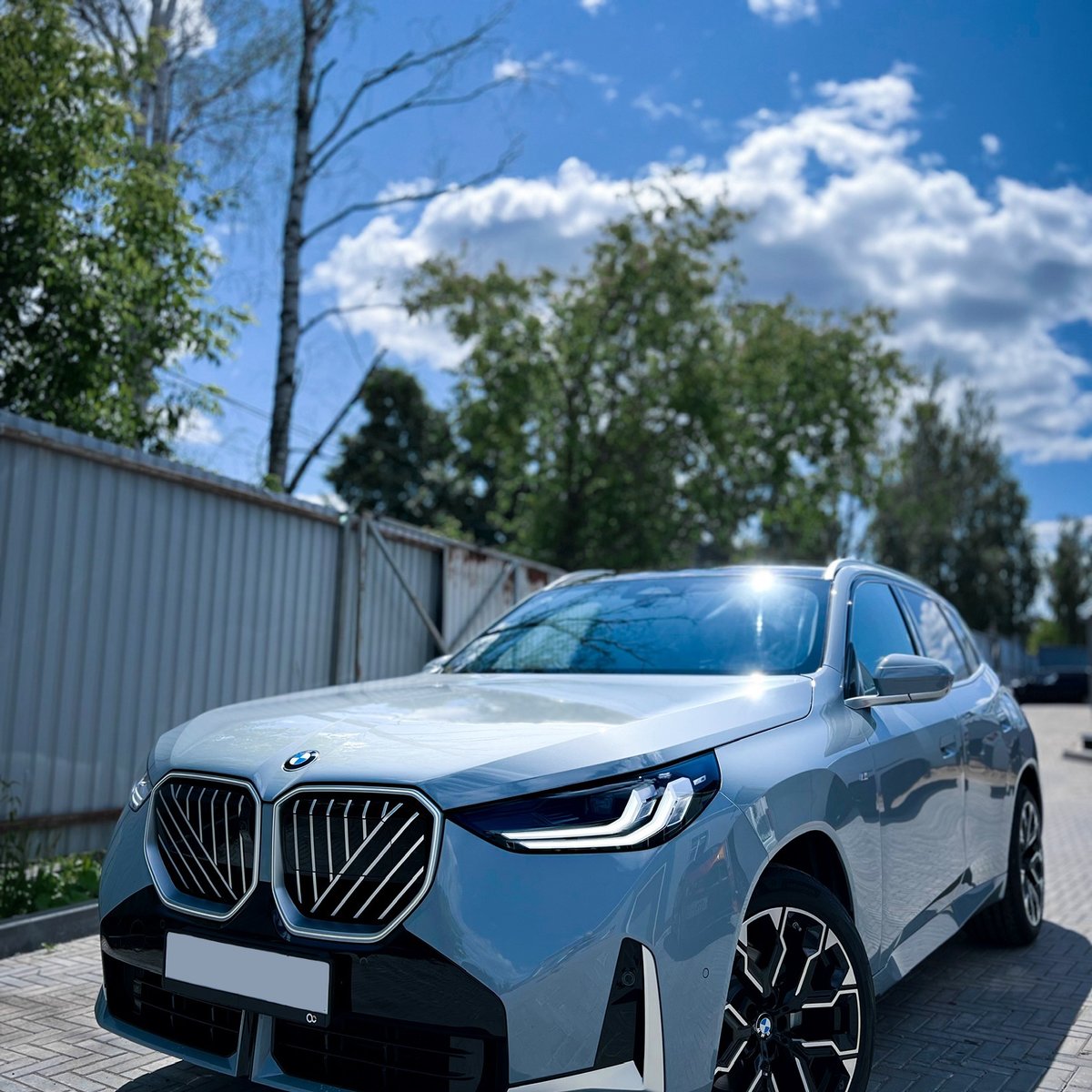 Миниатюра Антигравийная оклейка ​BMW X3 полиуретановой пленкой