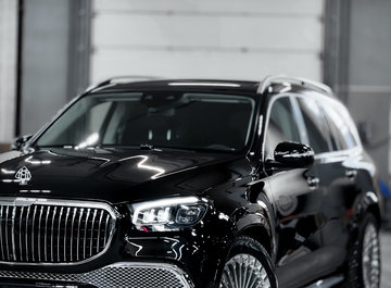 Миниатюра Антигравийная оклейка MB GLS глянцевой полиуретановой пленкой