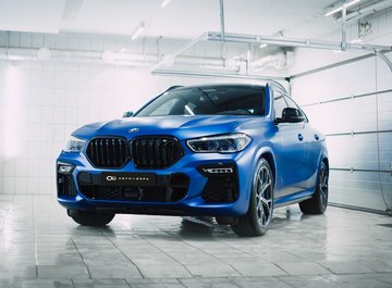 Миниатюра Оклейка в матовый полиуретан BMW X6