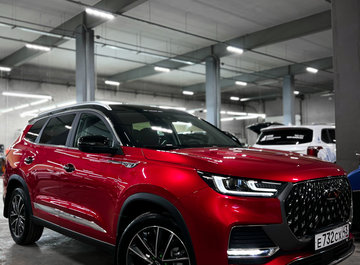 Миниатюра Антигравийная оклейка Chery Tiggo 8 Pro max цветной полиуретановой пленкой