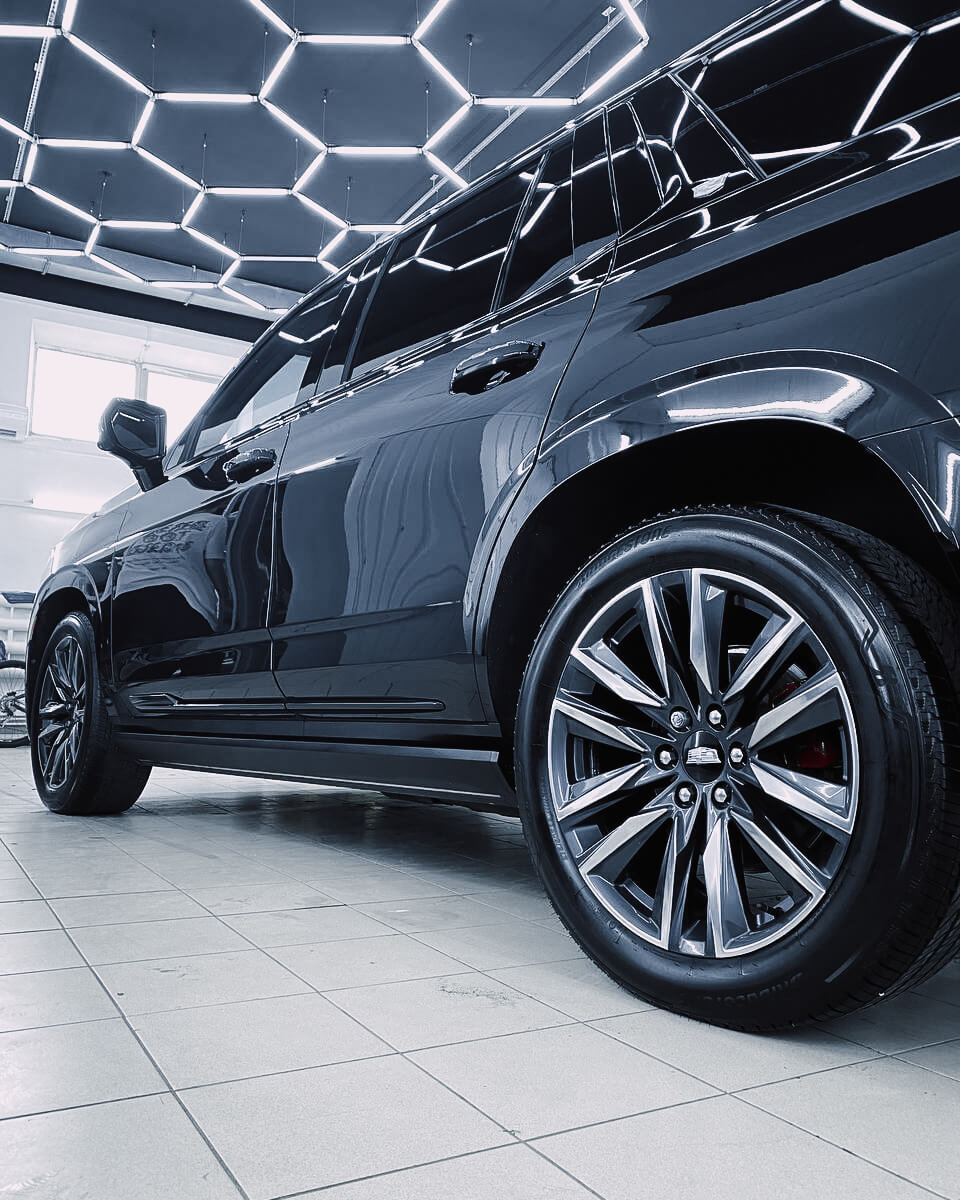 Миниатюра Комплексная полировка с нанесением керамики Cadillac Escalade
