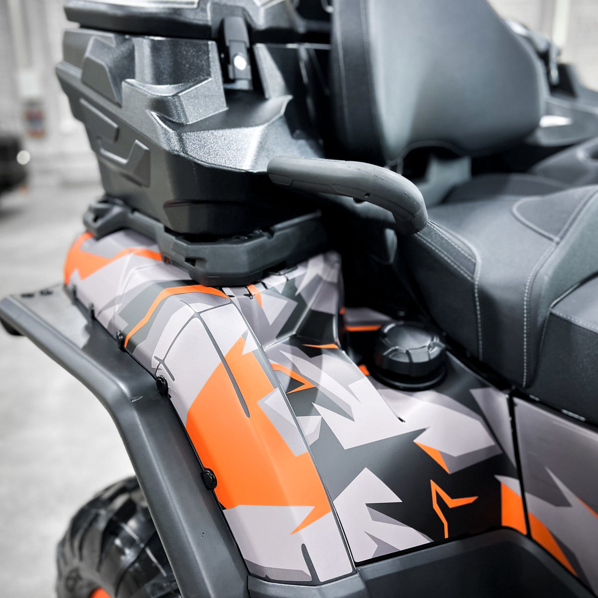 Миниатюра Антигравийная оклейка с дизайном квадроцикла CF moto