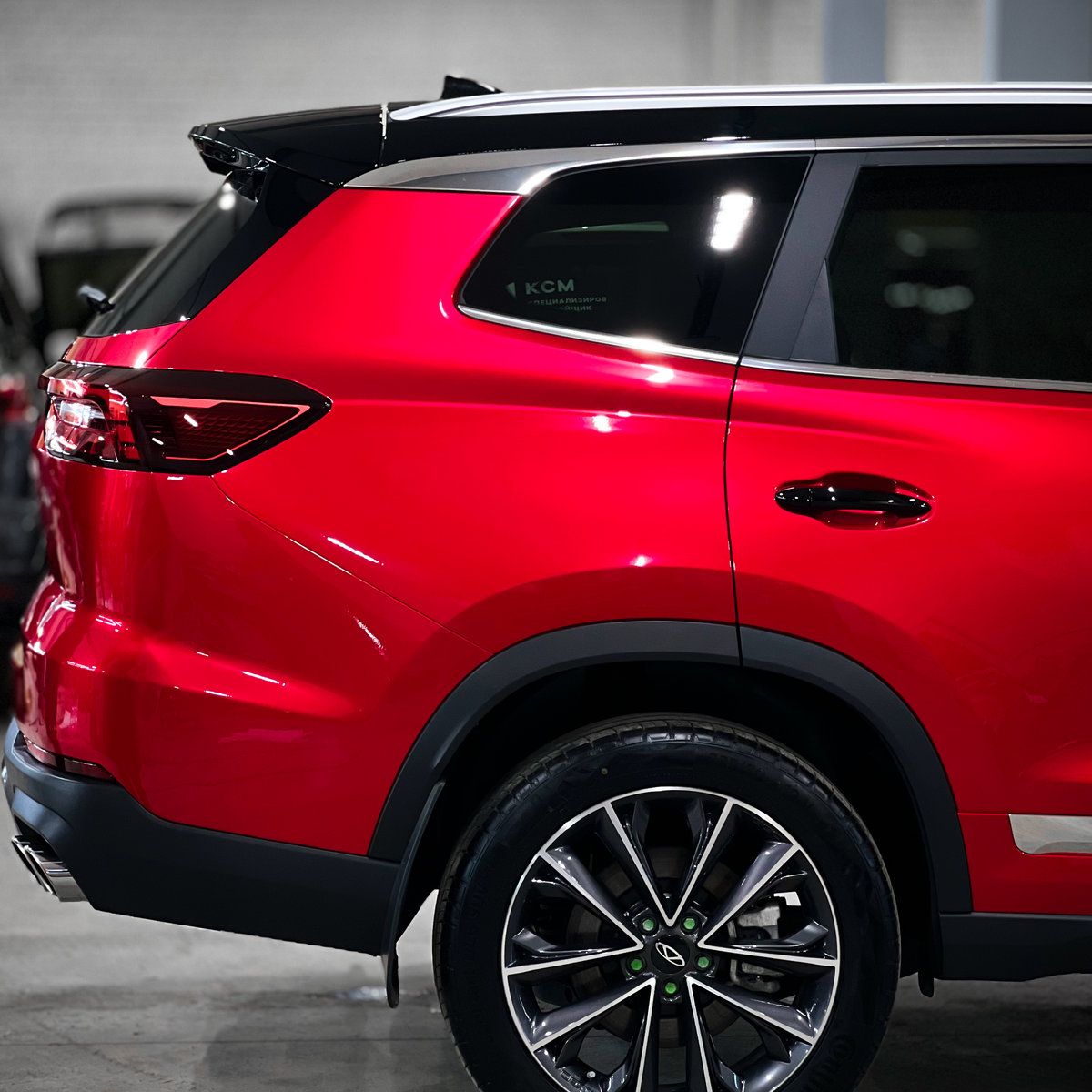 Миниатюра Антигравийная оклейка Chery Tiggo 8 Pro max цветной полиуретановой пленкой