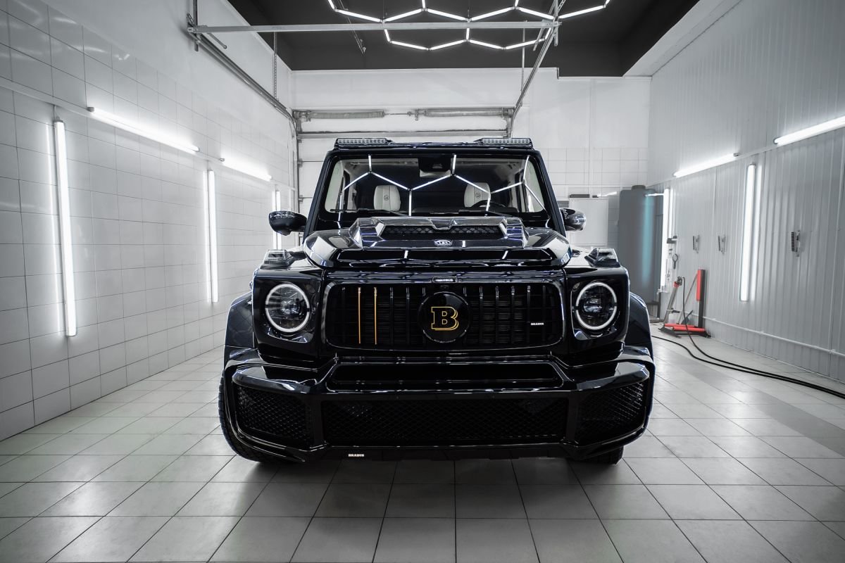 Миниатюра Комплексная полировка с нанесением керамики Mercedes Benz G 63