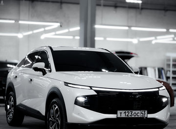 Миниатюра Антигравийная оклейка Haval F7x полиуретановой пленкой