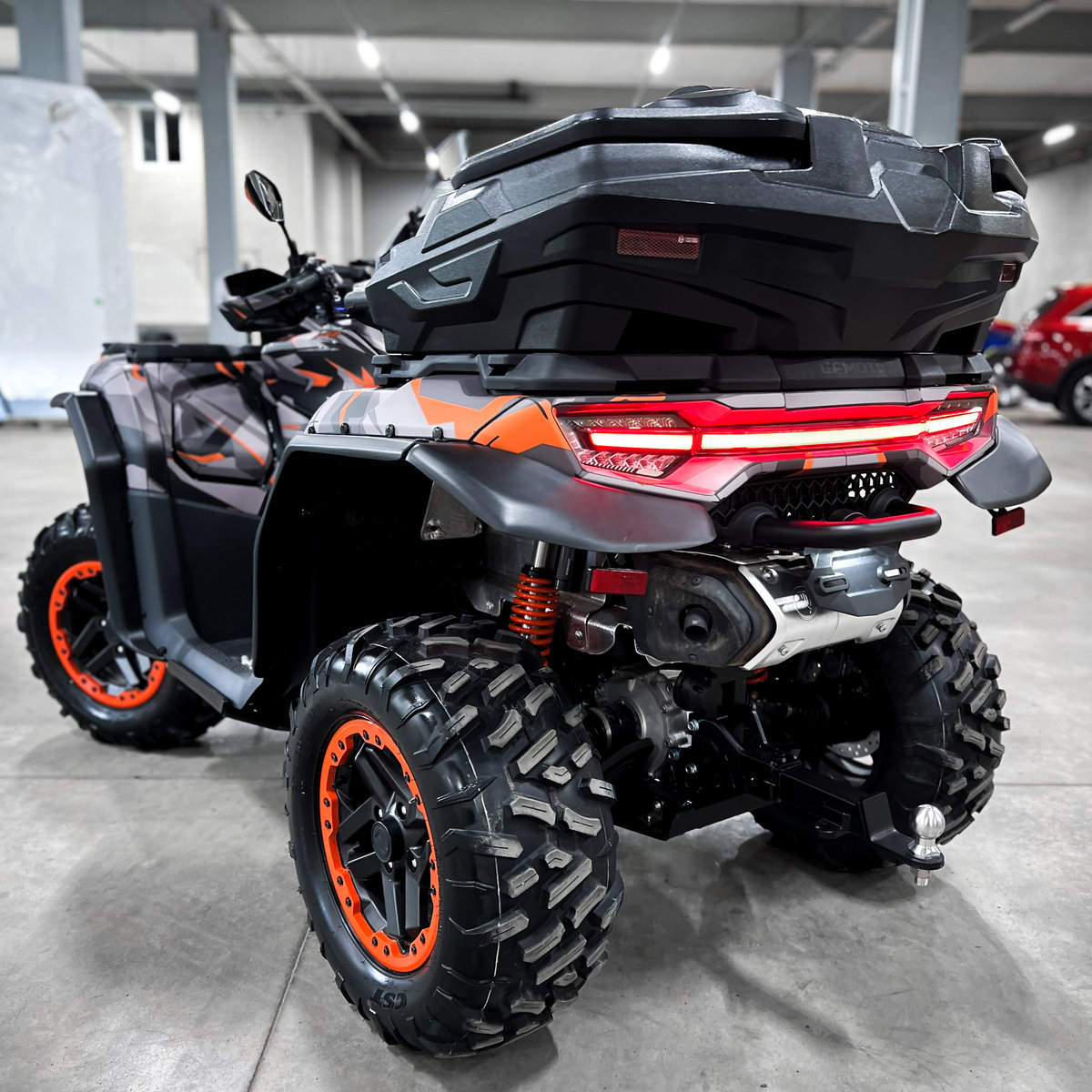 Миниатюра Антигравийная оклейка с дизайном квадроцикла CF moto
