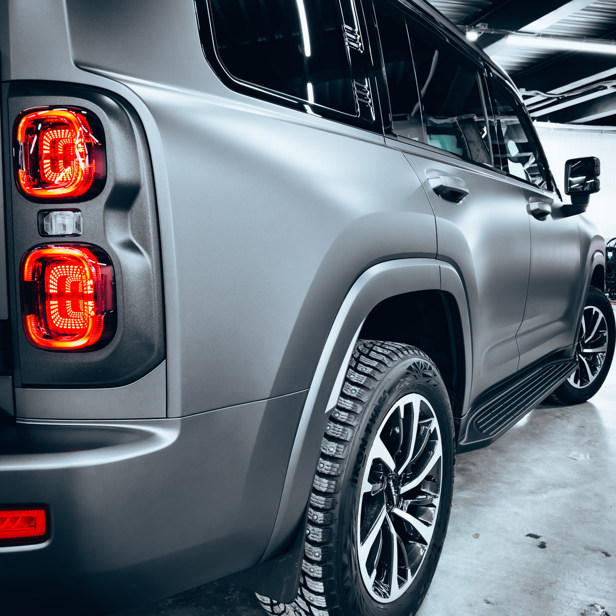 Миниатюра Антигравийная оклейка Haval H9 Pro в матовый полиуретан 
