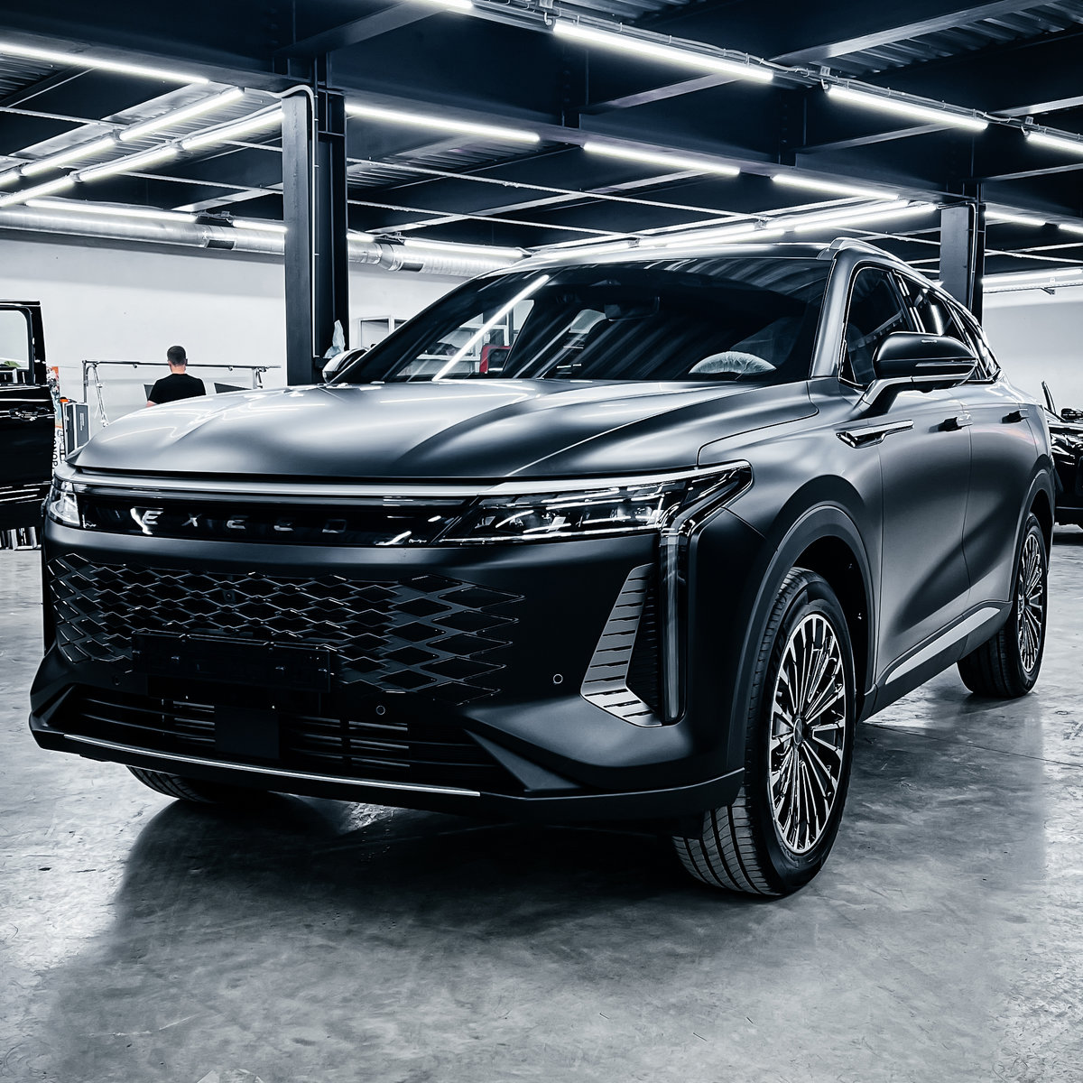 Миниатюра Антигравийная оклейка в матовый полиуретан Exeed RX