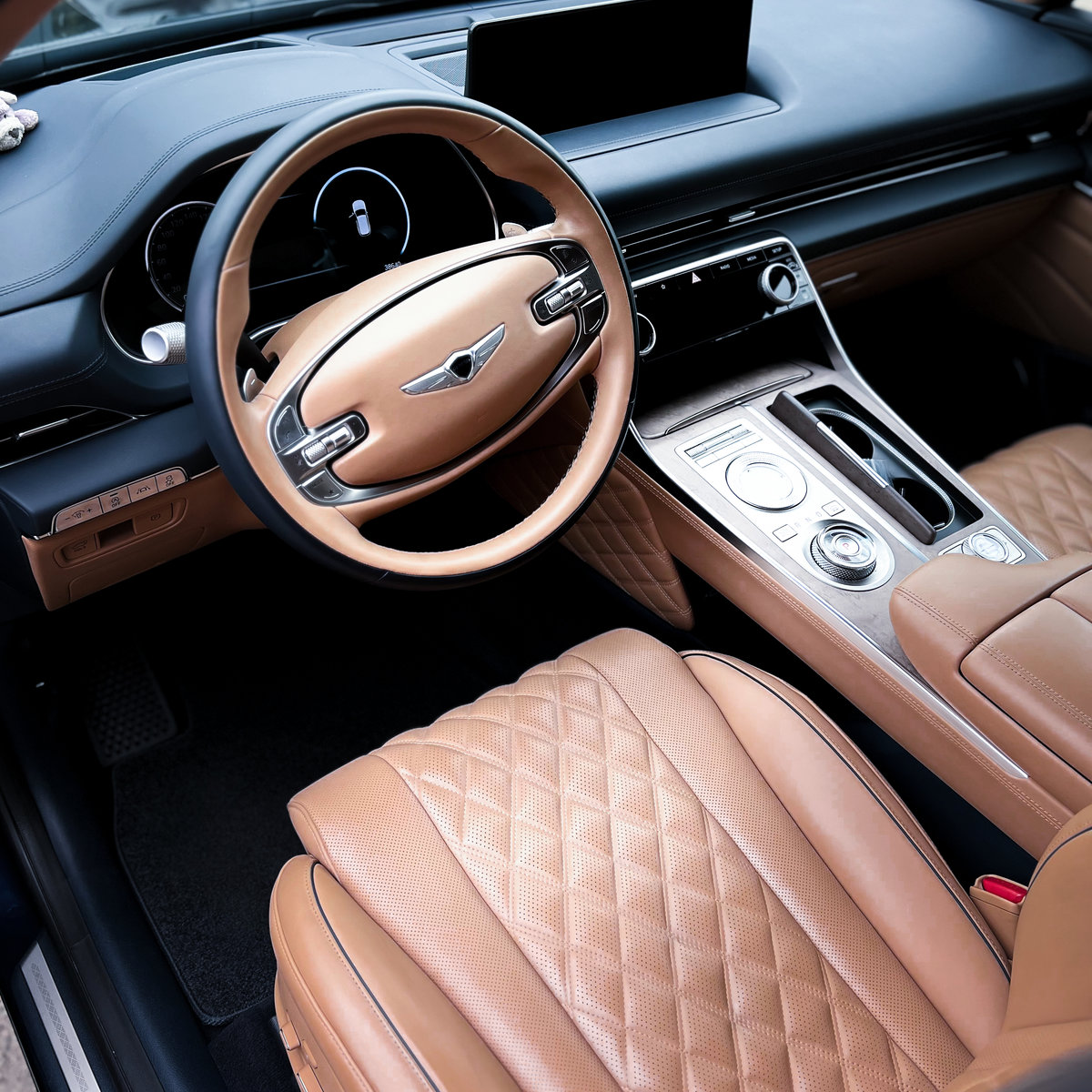 Миниатюра Антигравийная оклейка Genesis GV80 полиуретановой пленкой