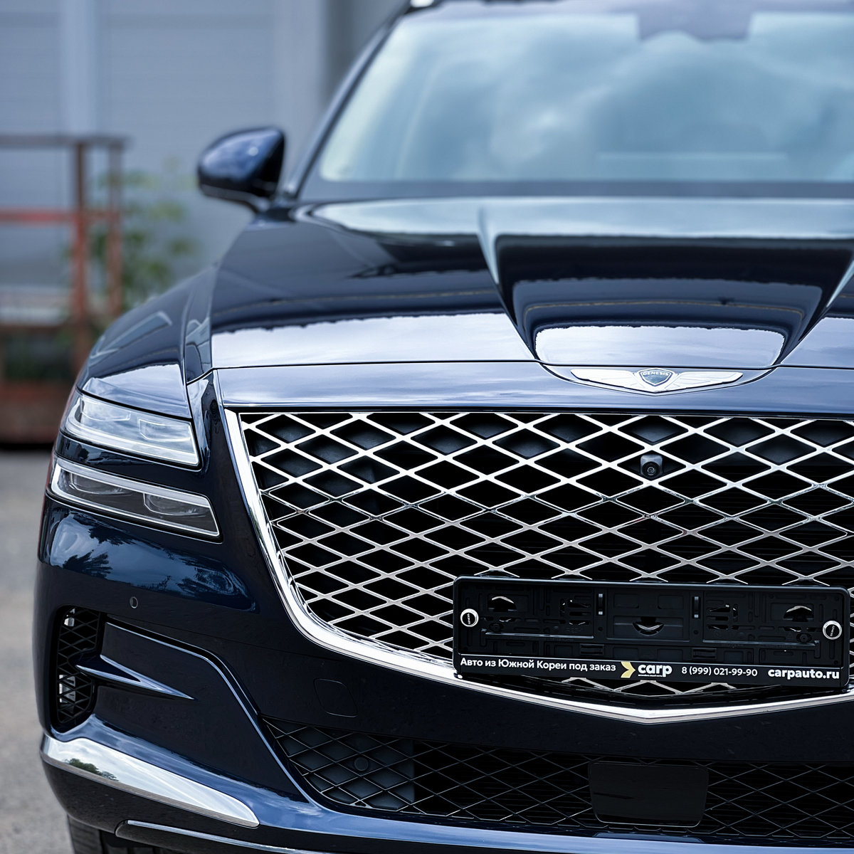 Миниатюра Антигравийная оклейка Genesis GV80 полиуретановой пленкой