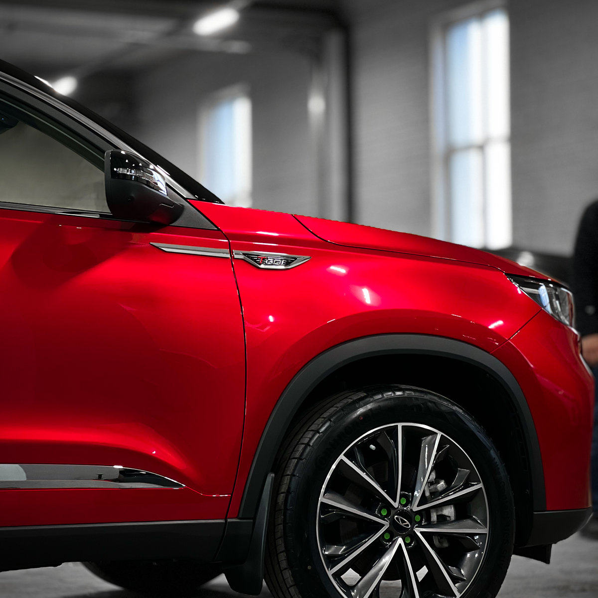 Миниатюра Антигравийная оклейка Chery Tiggo 8 Pro max цветной полиуретановой пленкой