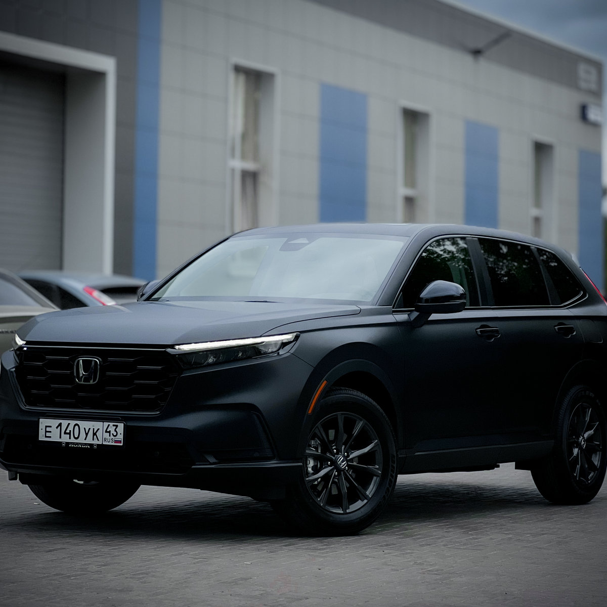 Миниатюра Антигравийная оклейка Honda CR-V в матовый полиуретан 